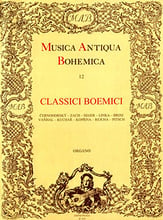 Classici Boemici Organ sheet music cover